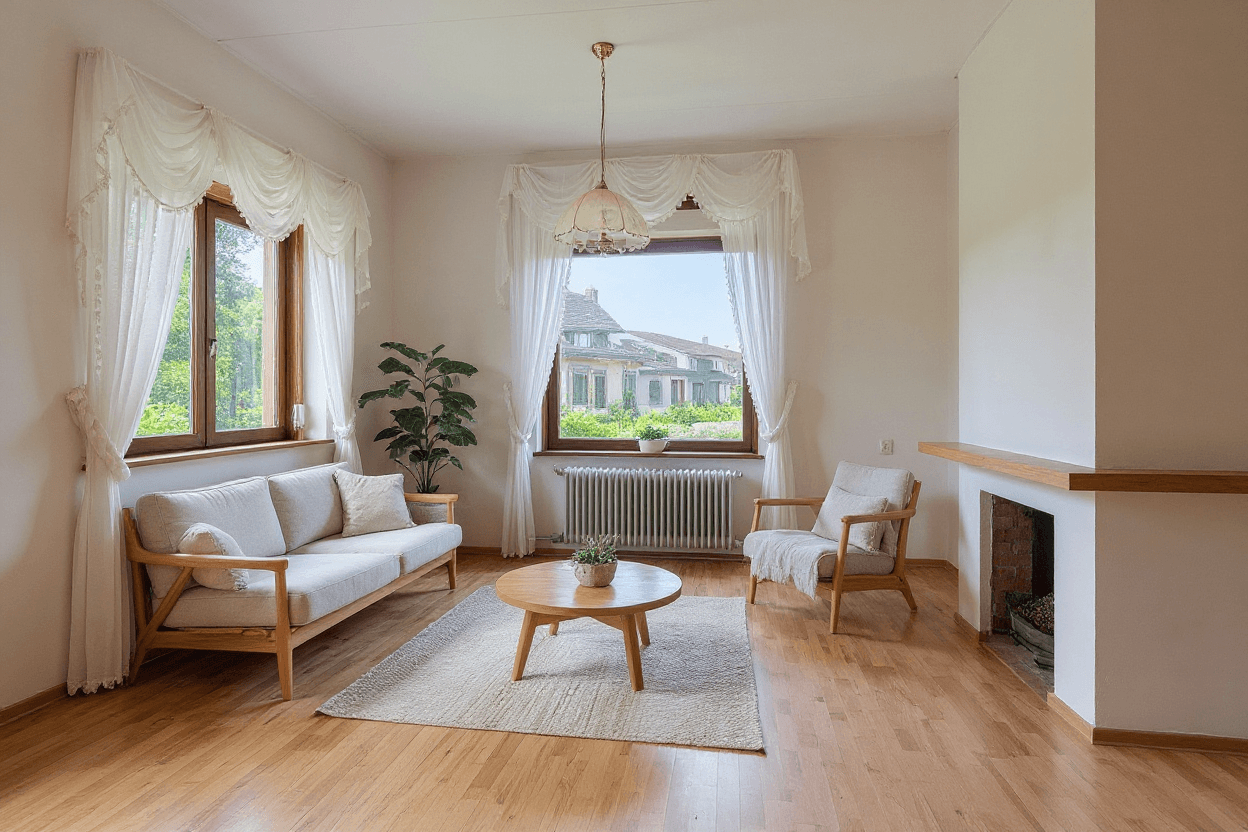 Kluswoning Vliegendijk 2 in Zutphen, impressie na renovatie