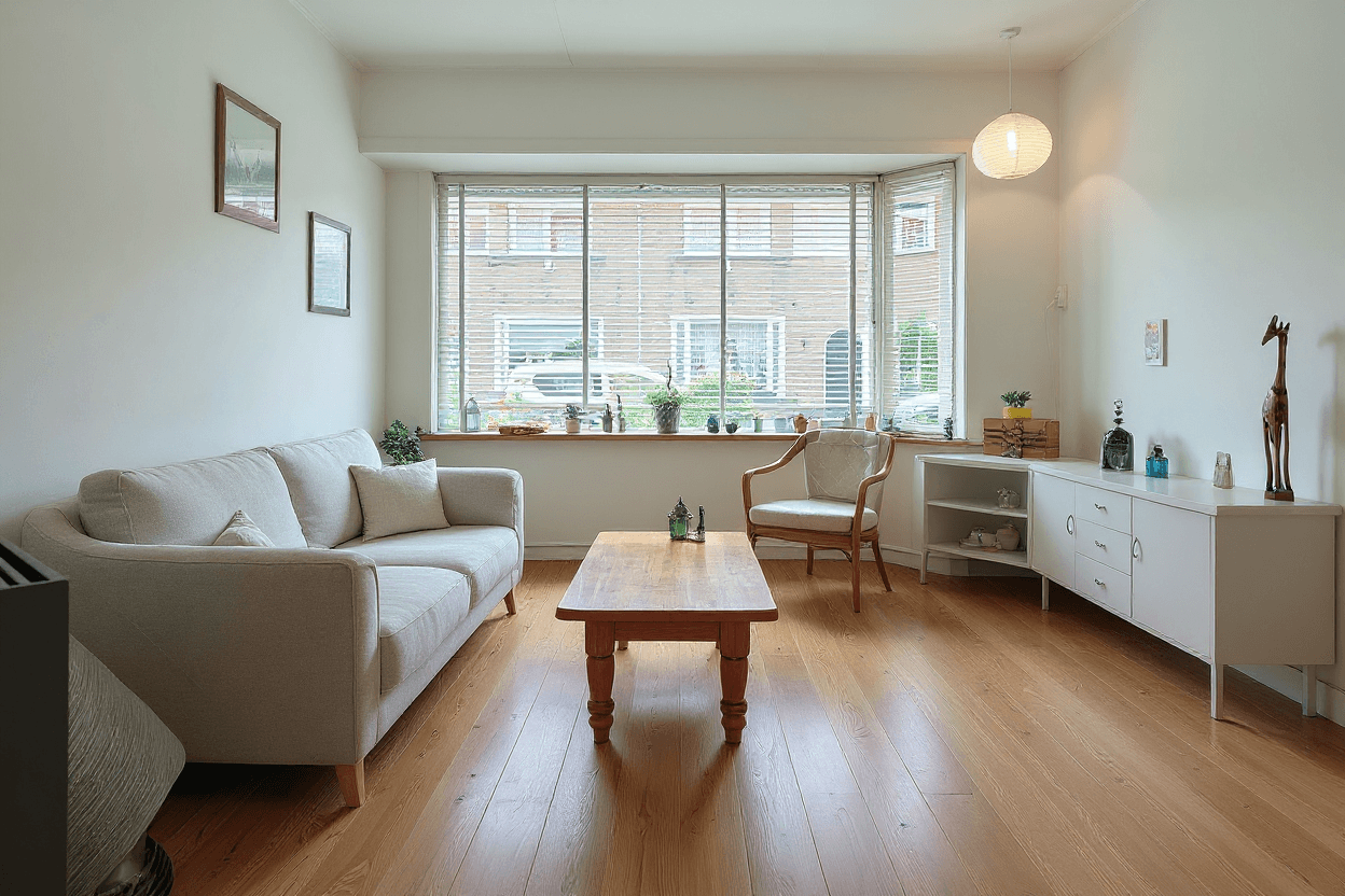 Kluswoning Mozartstraat 40 in Leeuwarden, impressie na renovatie