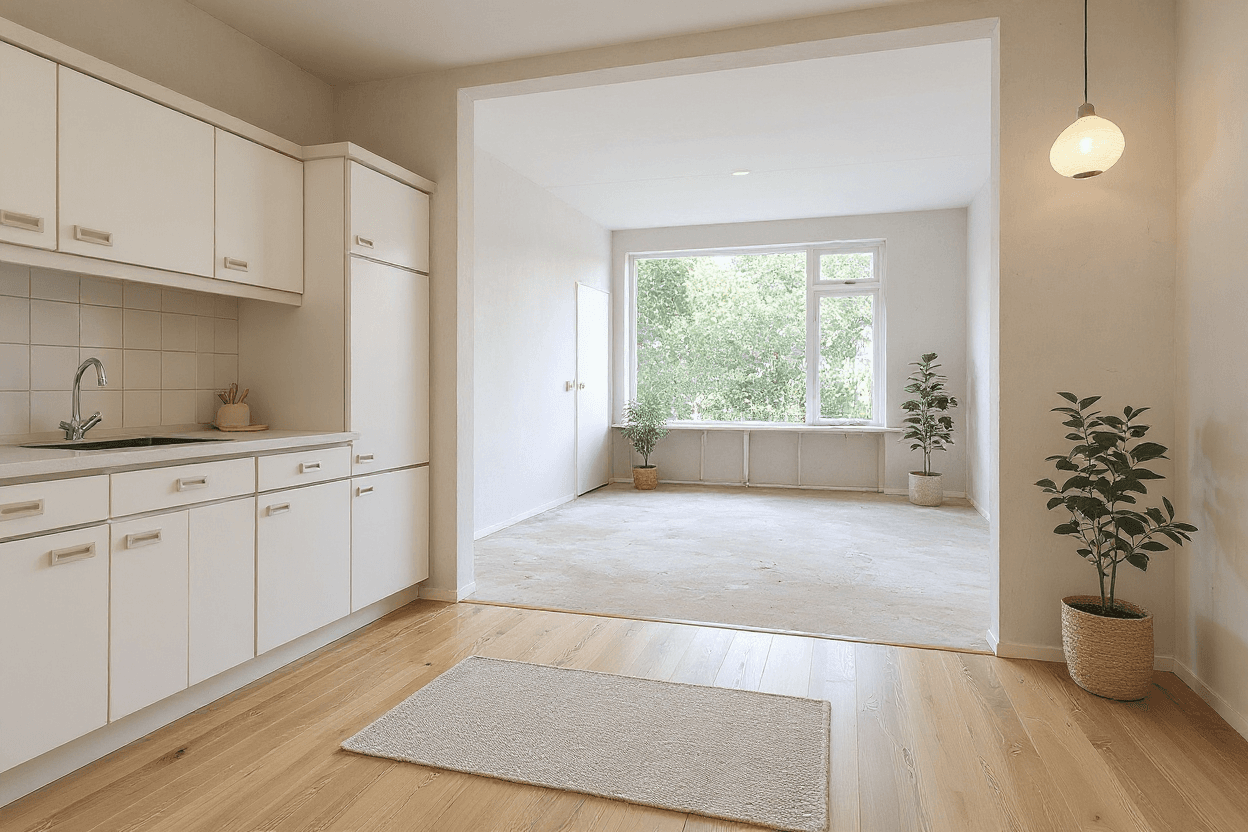 Kluswoning Tonckenspad 10 in Pesse (Gem. Hoogeveen), impressie na renovatie