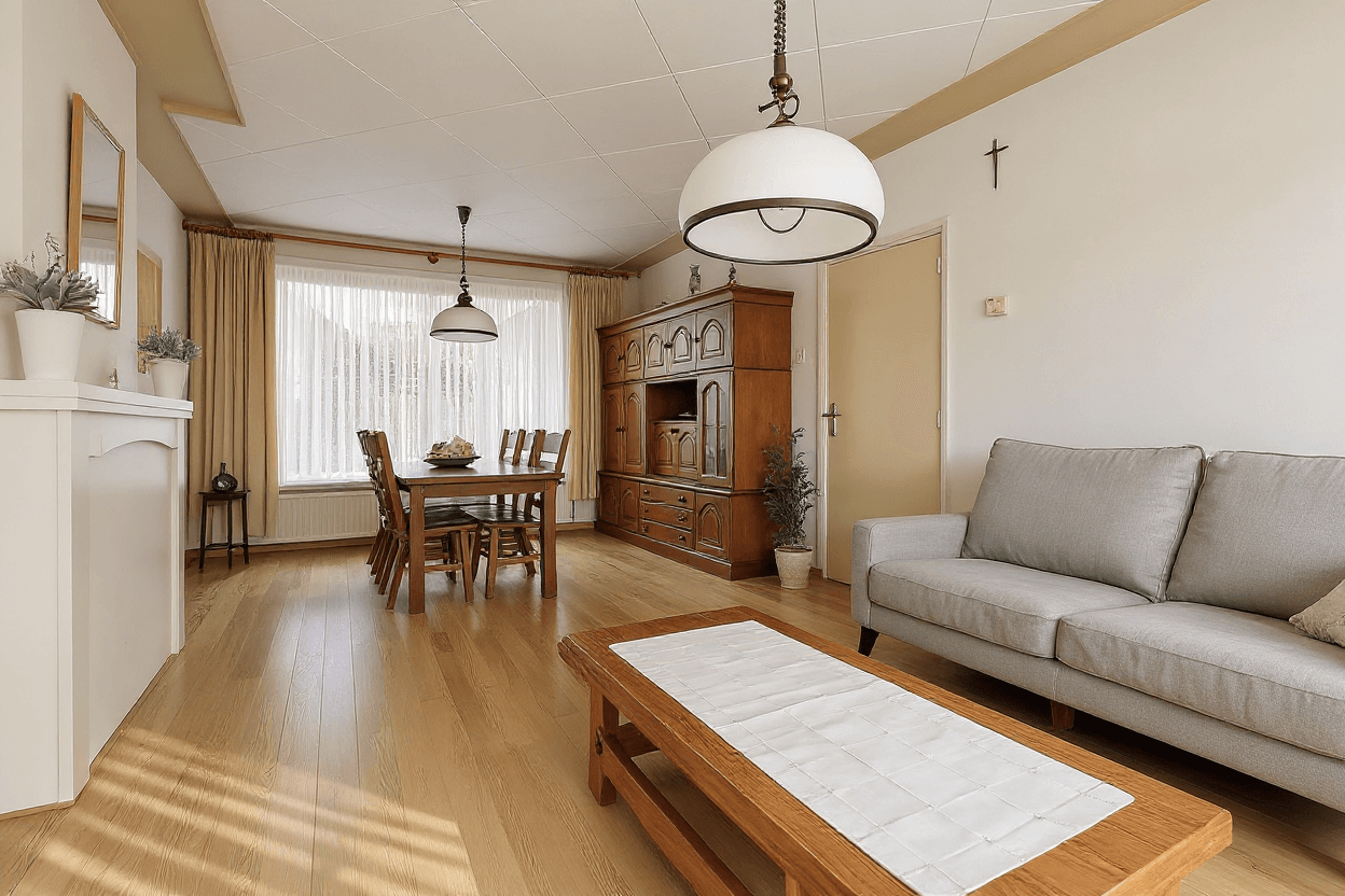 Kluswoning Zandstraat 29 in Made, impressie na renovatie