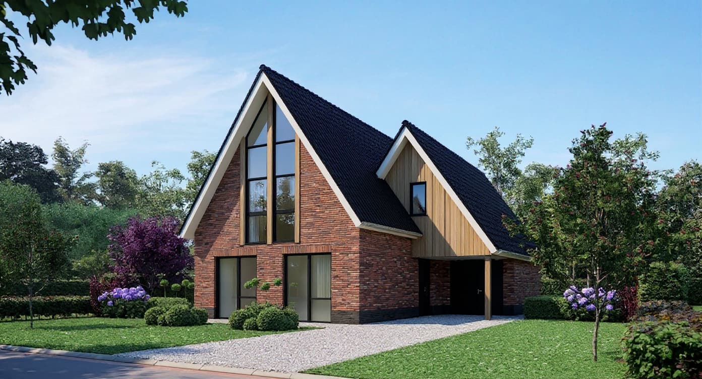 Kluswoning Hoofdvaartsweg in Assen, impressie na renovatie