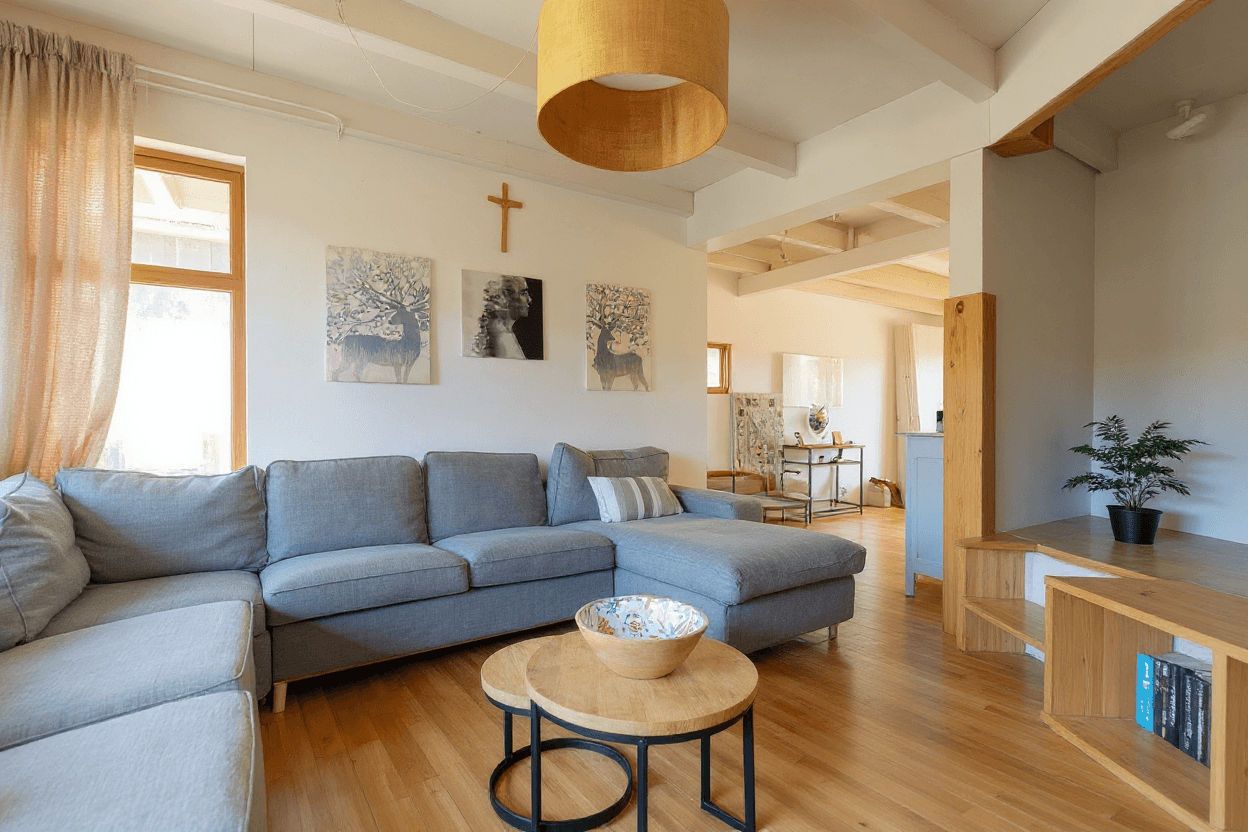 Kluswoning Uiterburen 36 in Zuidbroek, impressie na renovatie