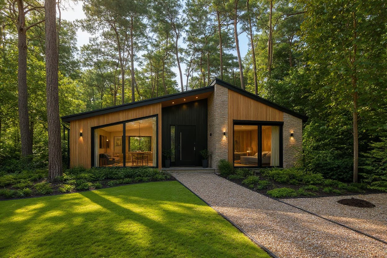 Kluswoning Wolfhezerweg 120-49 in Wolfheze, impressie na renovatie