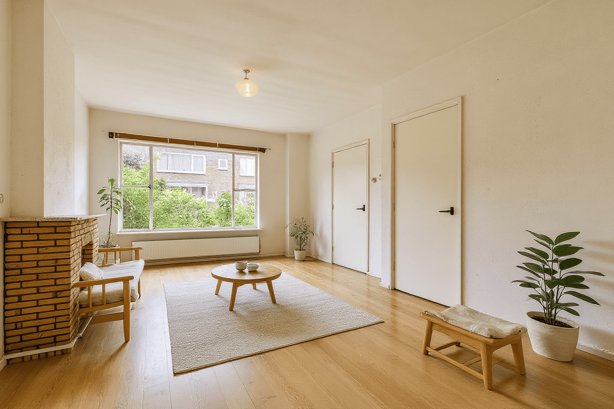 Kluswoning Oud Mijl 6 in Amstelveen, impressie na renovatie
