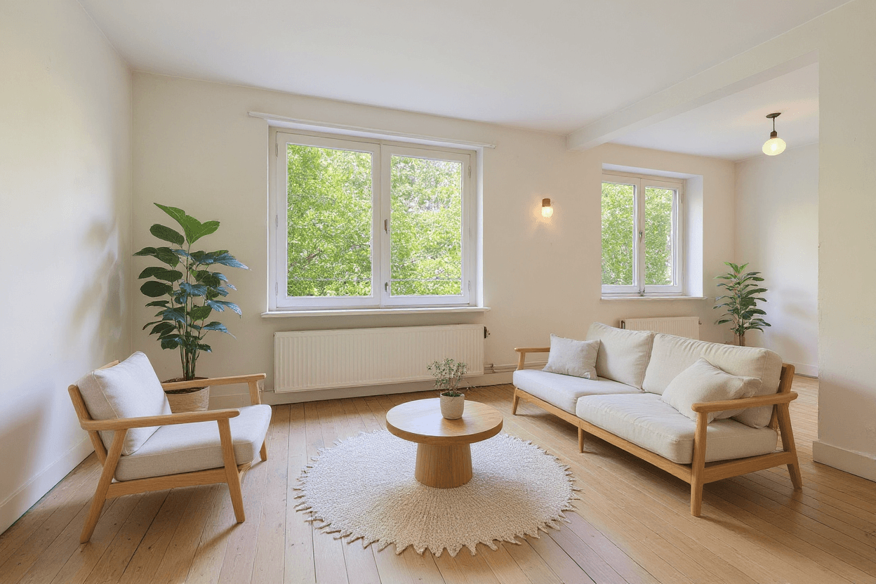 Kluswoning Uiterwaardenstraat 271-3 in Amsterdam, impressie na renovatie