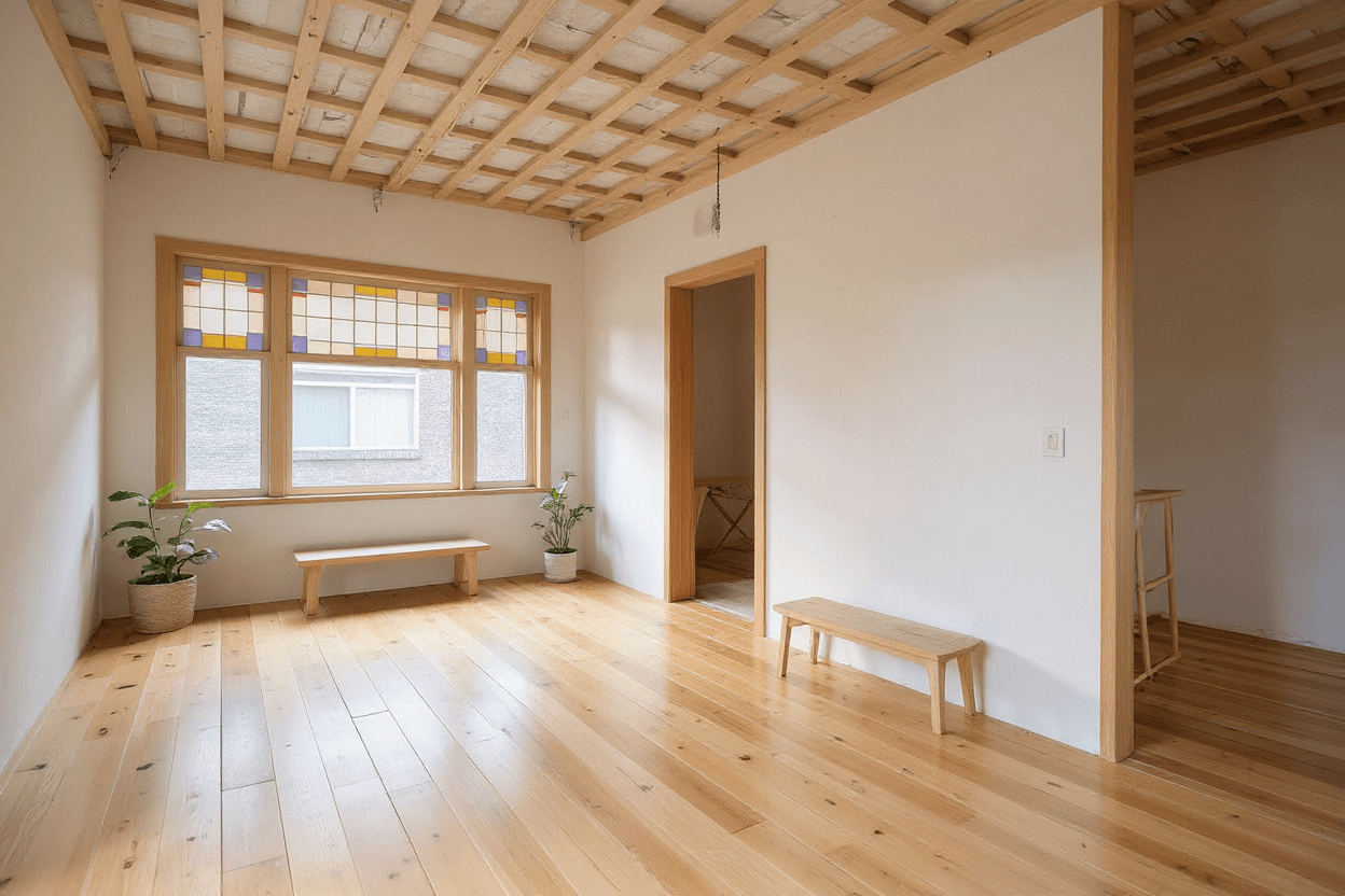 Kluswoning C. Fockstraat 144 in Delft, impressie na renovatie