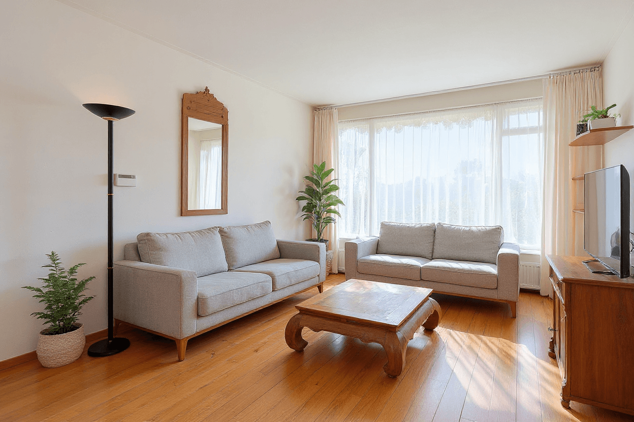 Kluswoning C Gerritsmastraat 51 in Heerenveen, impressie na renovatie