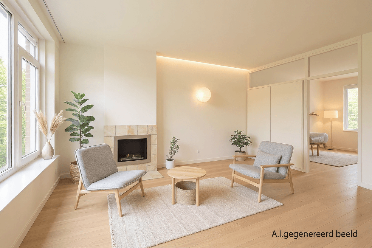 Kluswoning Marsmanstraat 102 in Rotterdam, impressie na renovatie