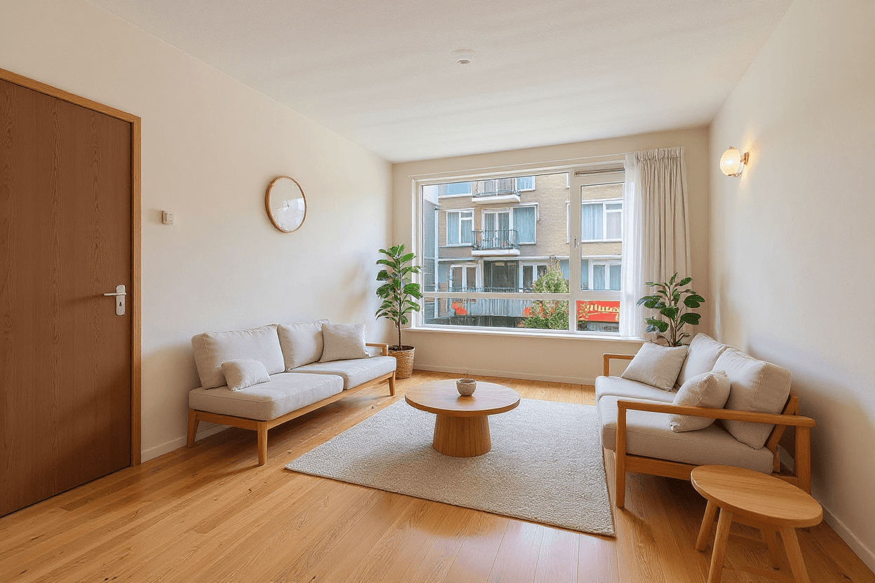 Kluswoning Korte Hoogstraat 41-B in Vlaardingen, impressie na renovatie