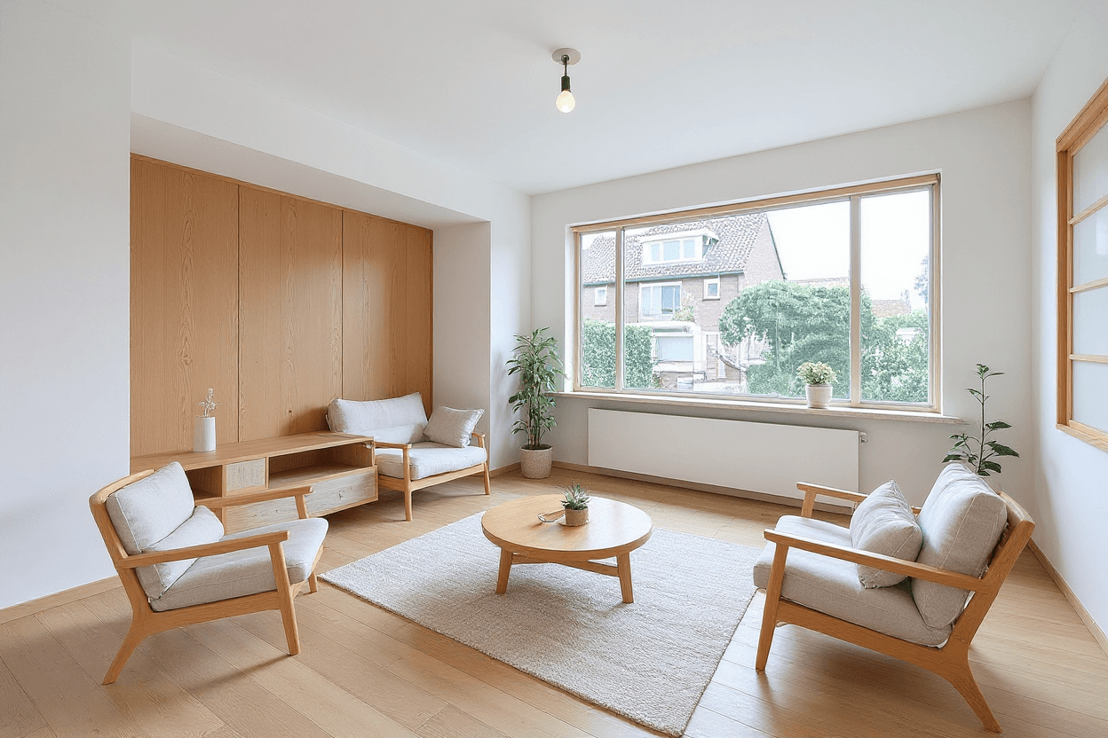 Kluswoning Oranjelaan 14 in Leidschendam, impressie na renovatie