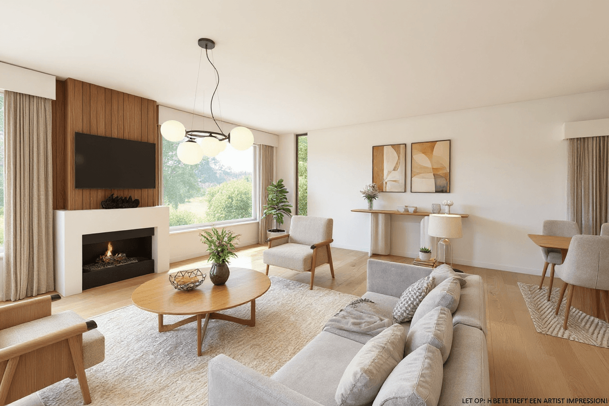 Kluswoning Beatrixplein 12 in Ede, impressie na renovatie