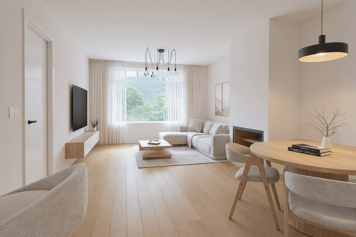 Kluswoning Cornelis van der Lijnlaan 14 in Haarlem, impressie na renovatie