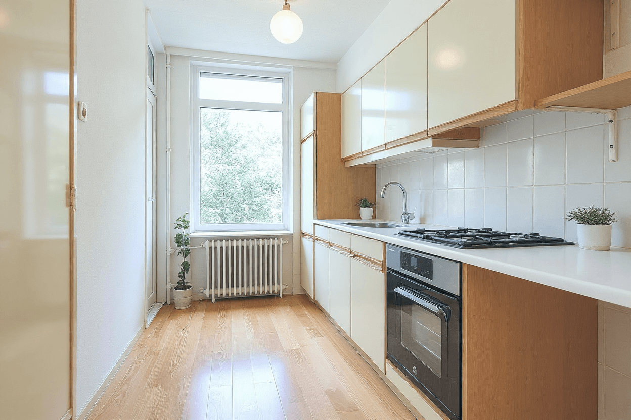 Kluswoning Stalpaertstraat 51 in Alkmaar, impressie na renovatie