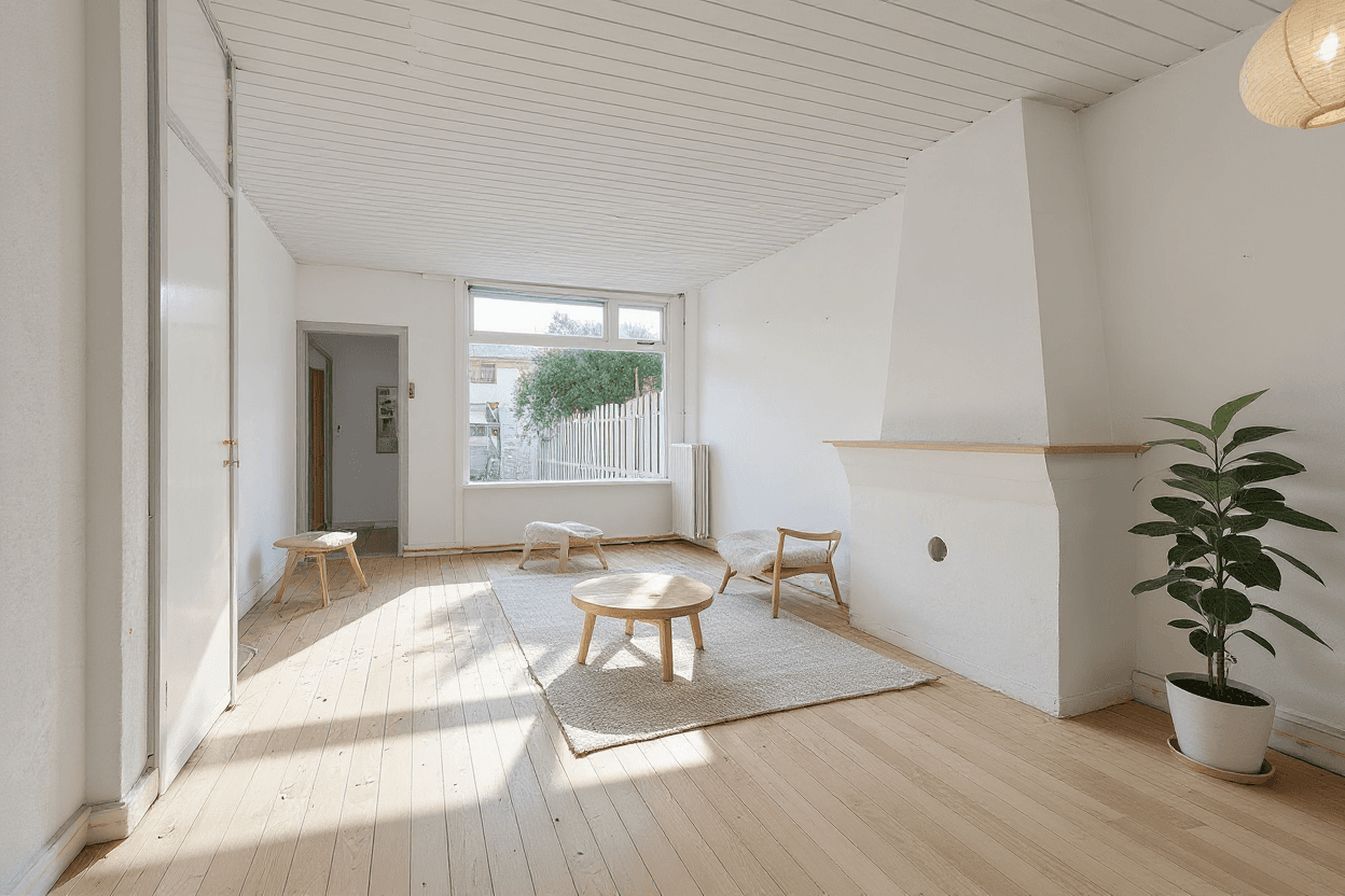 Kluswoning Soembastraat 57 in Leiden, impressie na renovatie