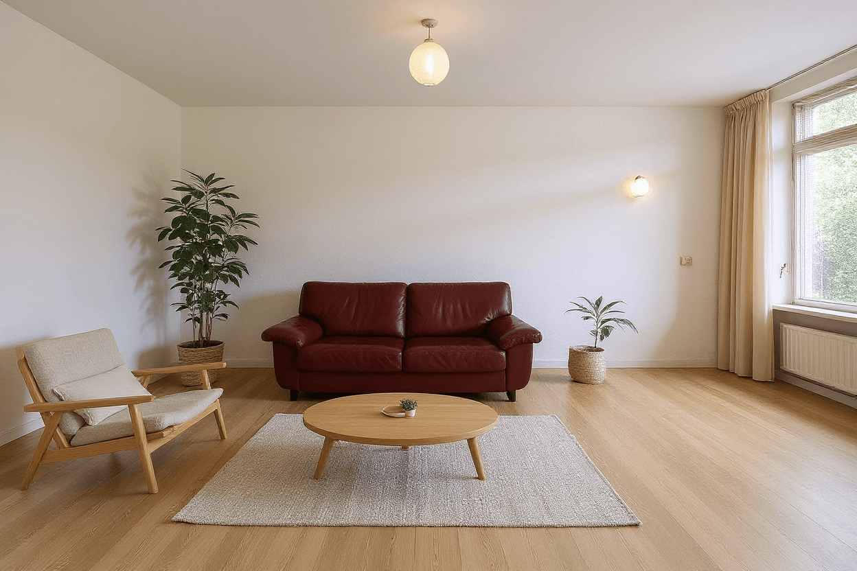 Kluswoning Spoorlaan 9 in Wezep, impressie na renovatie