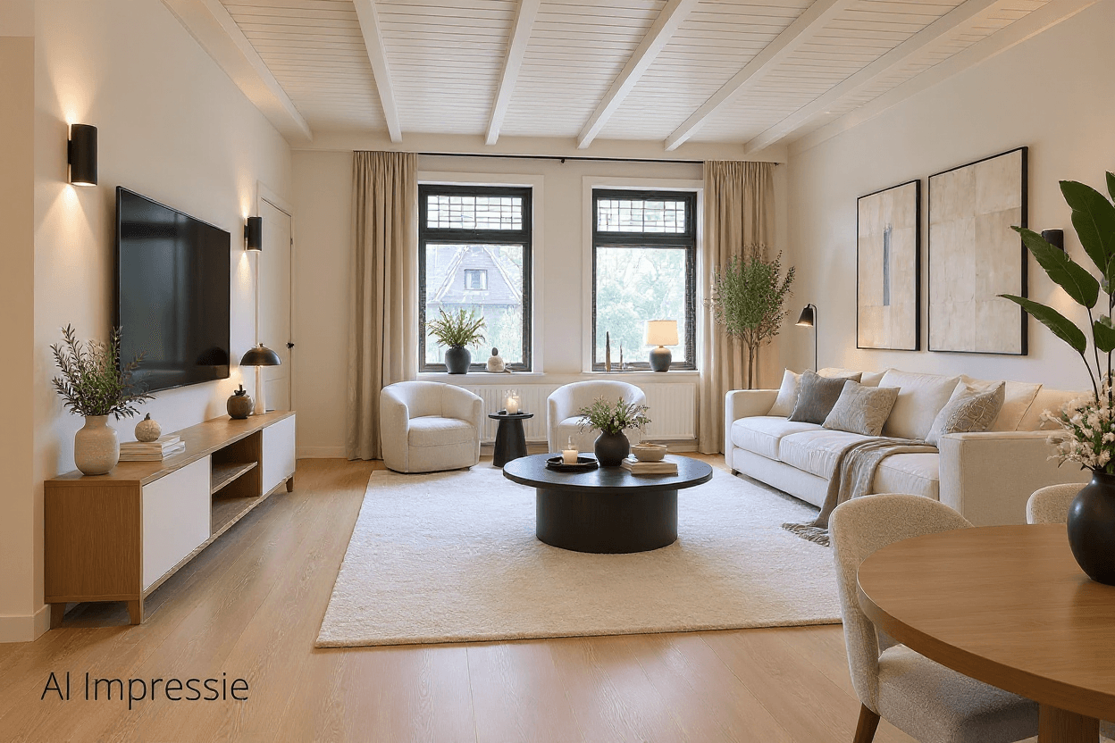 Kluswoning Zeeweg 19 in Wervershoof, impressie na renovatie