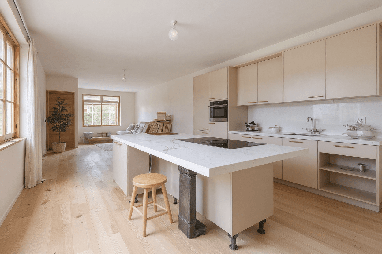 Kluswoning Nijverstraat 146 in Tilburg, impressie na renovatie