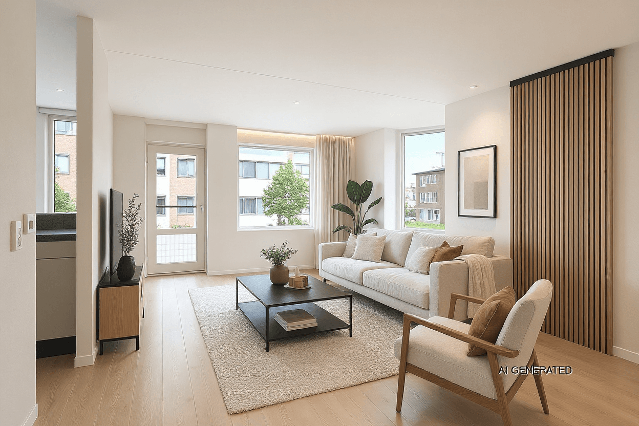 Kluswoning Kalverstraat 15 in Apeldoorn, impressie na renovatie