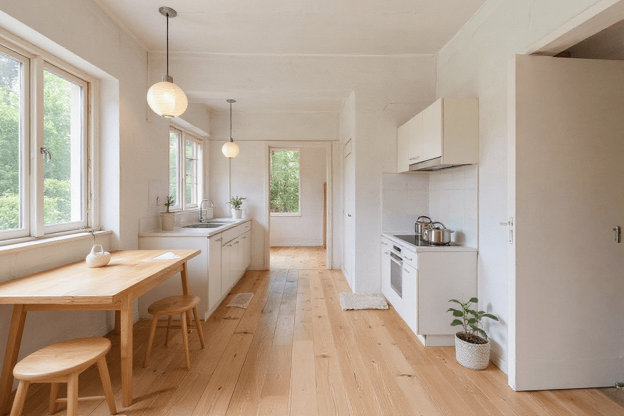Kluswoning Brugweg 23 in Velp (GE), impressie na renovatie
