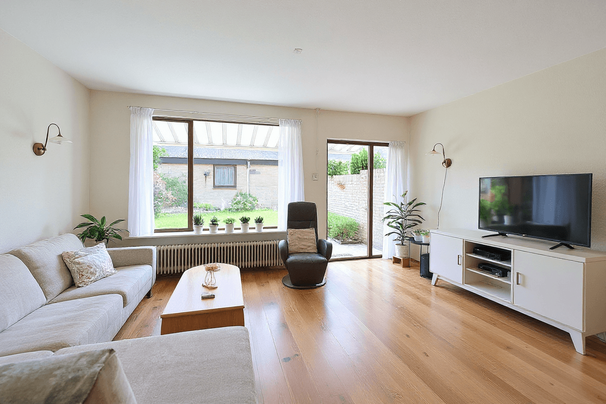 Kluswoning Lage Naarderweg 36-A in Hilversum, impressie na renovatie