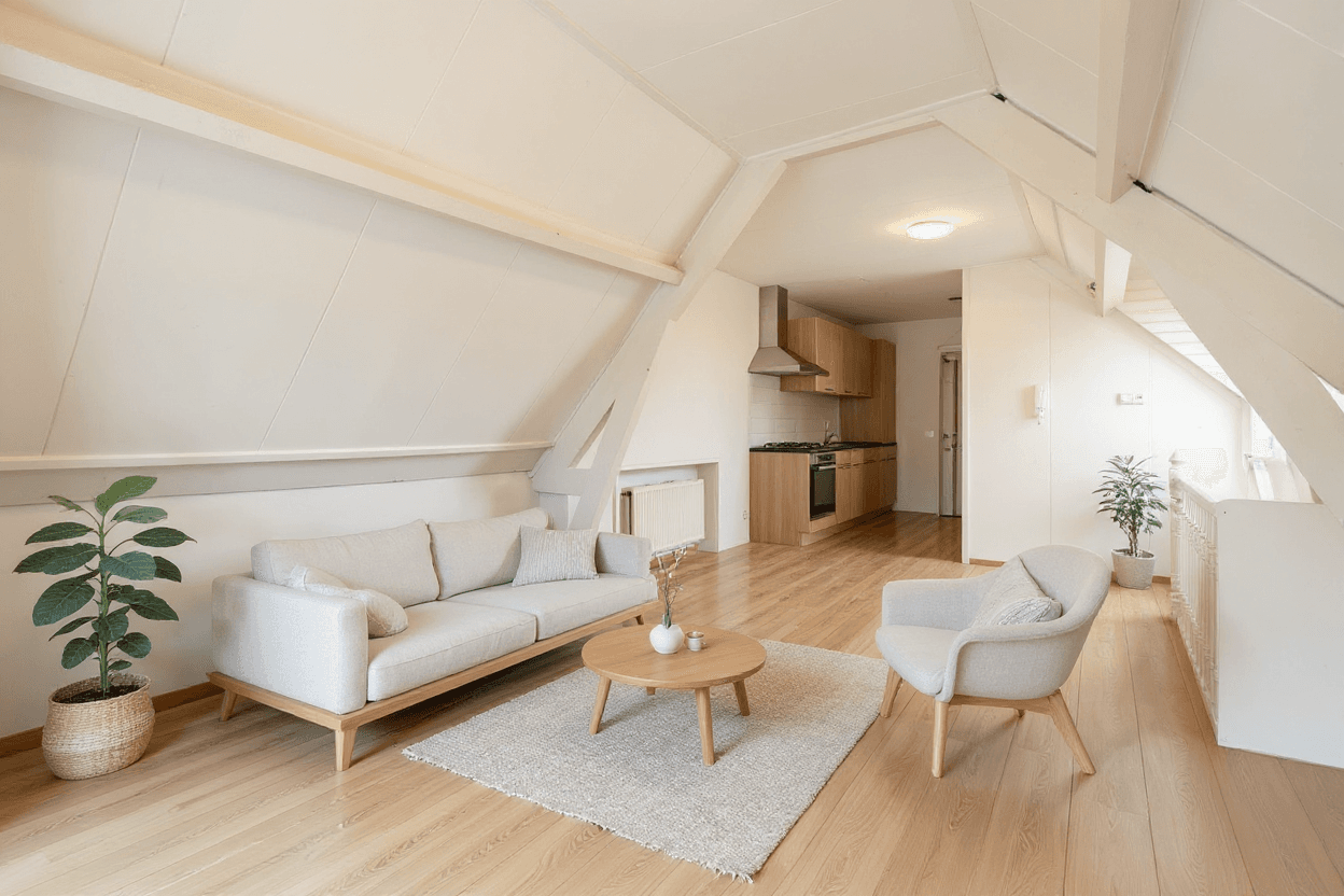 Kluswoning IJsclubstraat 29-A03 in Rotterdam, impressie na renovatie