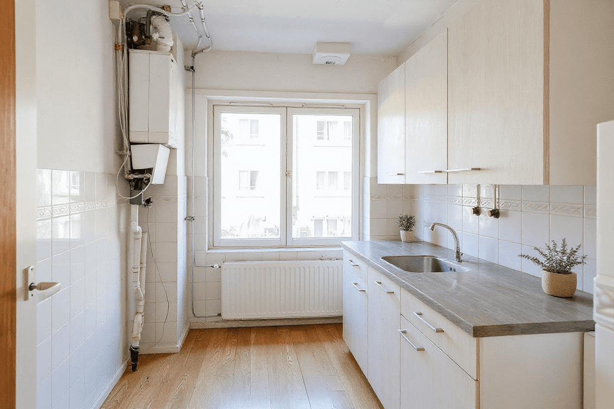 Kluswoning Bestevâerstraat 92-1 in Amsterdam, impressie na renovatie
