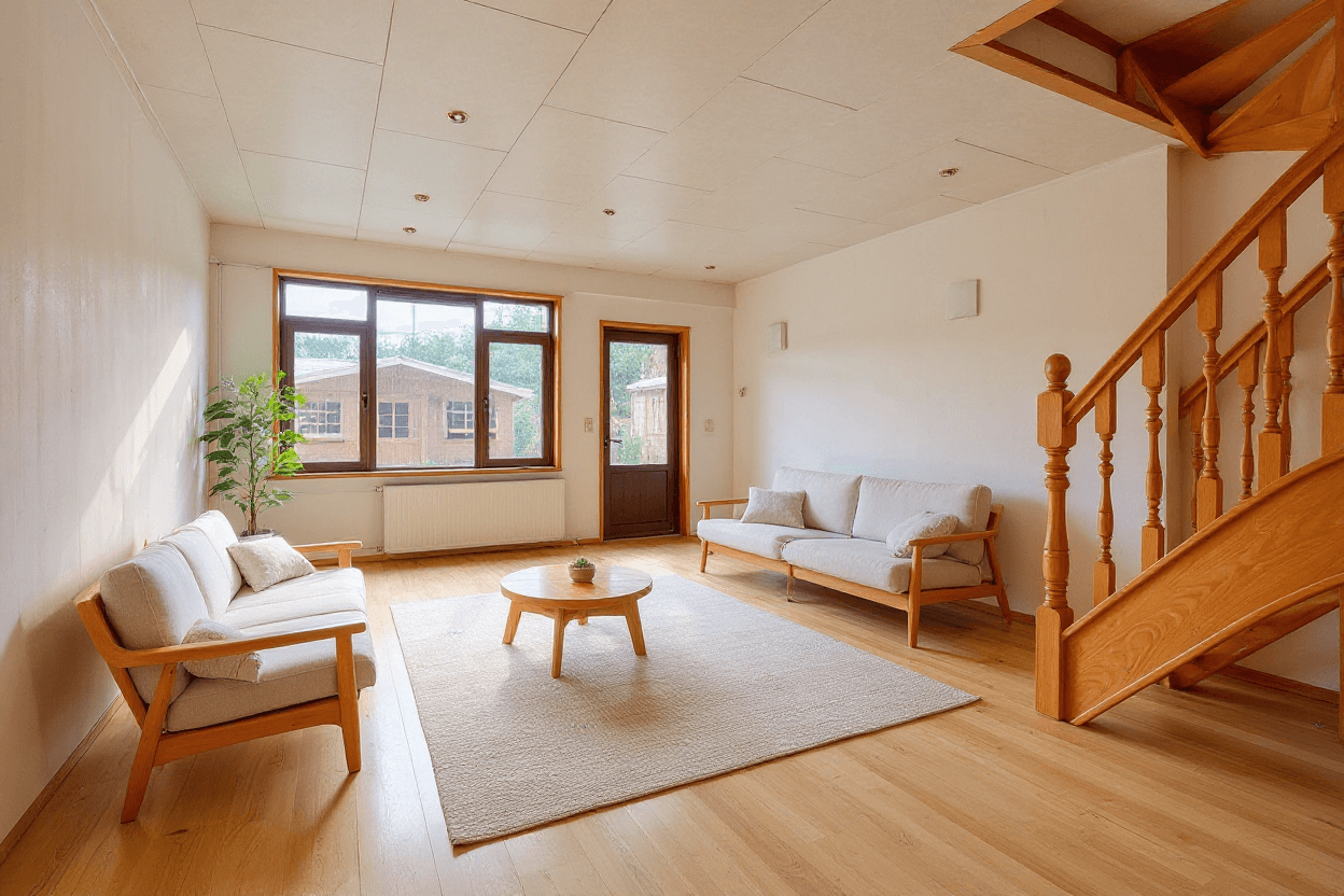 Kluswoning Poortugaalsestraat 11 in Schiedam, impressie na renovatie