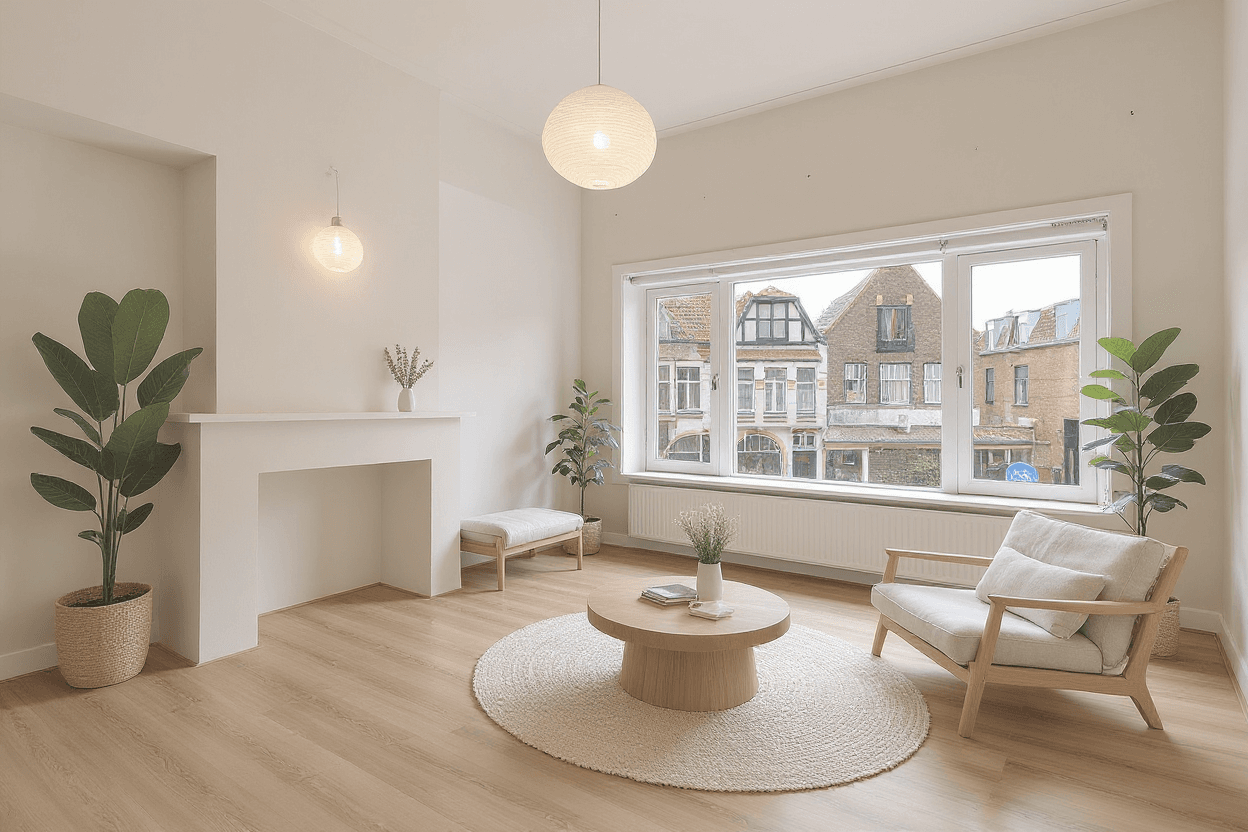 Kluswoning Vaartweg 18-B in Hilversum, impressie na renovatie