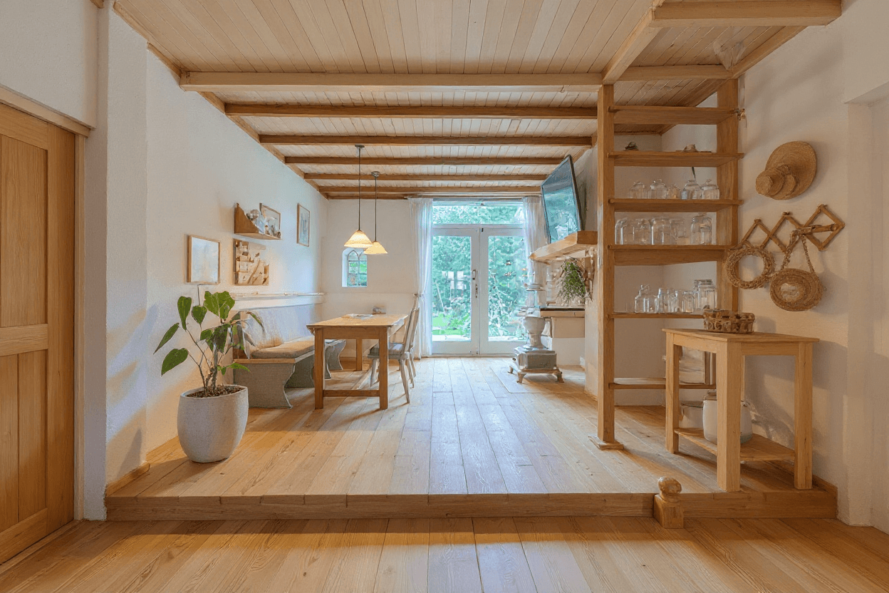 Kluswoning Melkstraat 15 in Alphen (GE), impressie na renovatie