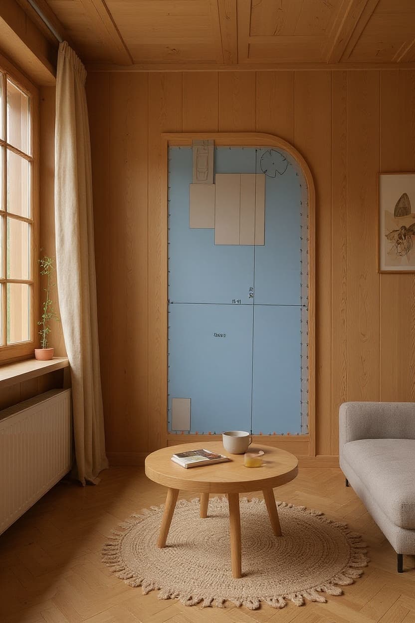 Kluswoning Vrije kavel (via Vuursteen) (Bouwnr. nr. 4) in Koewacht, impressie na renovatie