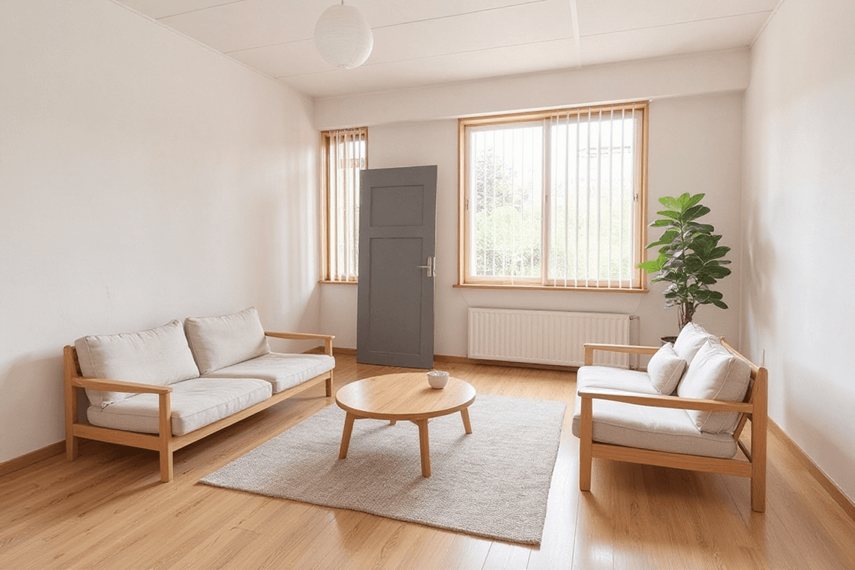Kluswoning Maastrichterstraat 4 in Brunssum, impressie na renovatie
