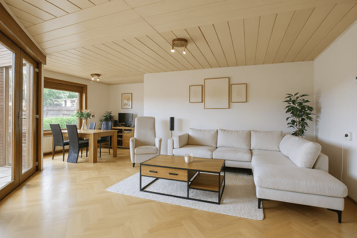 Kluswoning Dotterbloem 9 in Leidschendam, impressie na renovatie