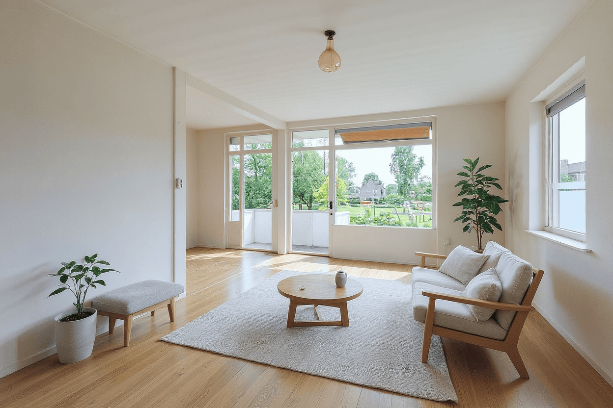 Kluswoning Oosterpark 3 in Assen, impressie na renovatie