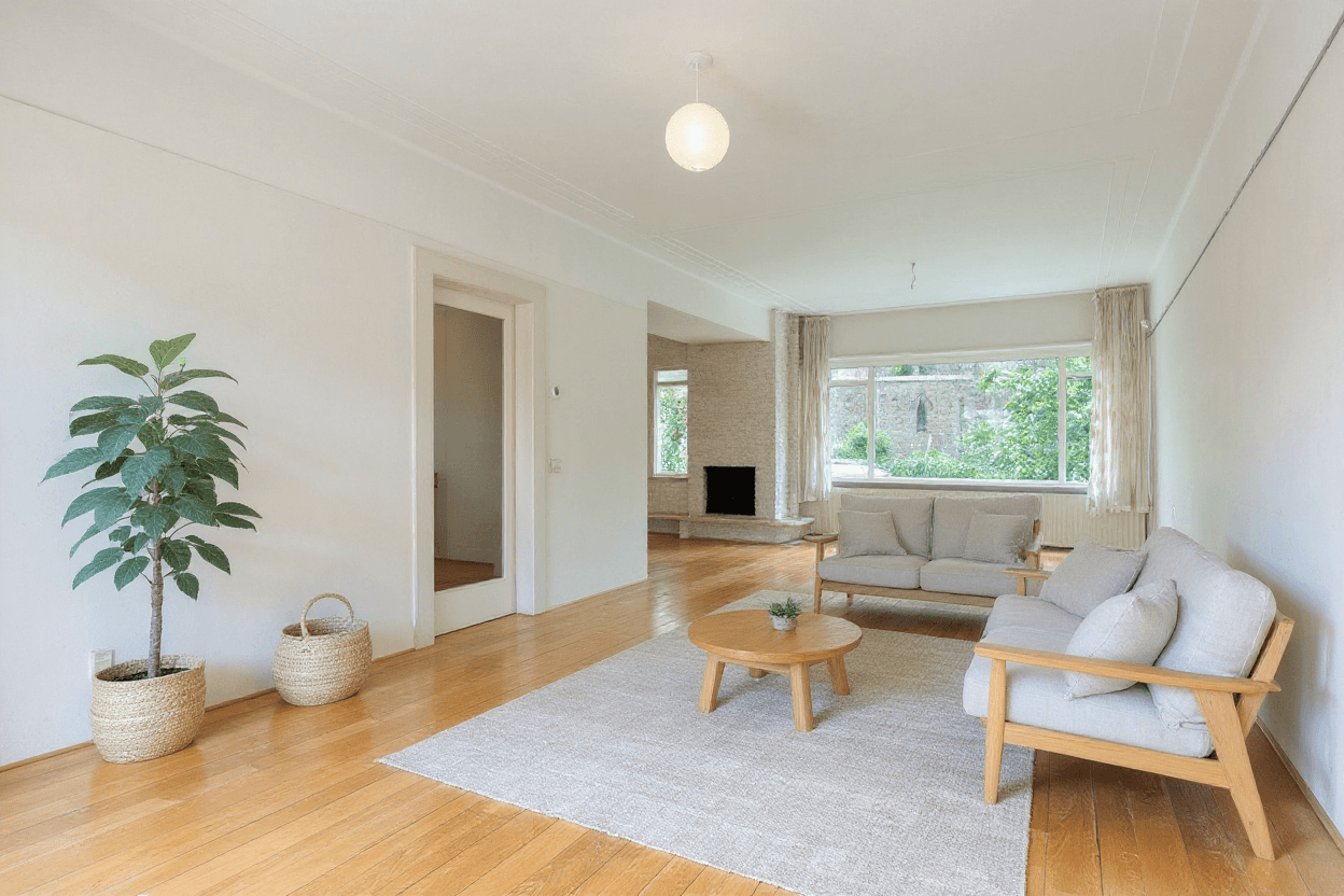 Kluswoning Statenlaan 21 in Rotterdam, impressie na renovatie