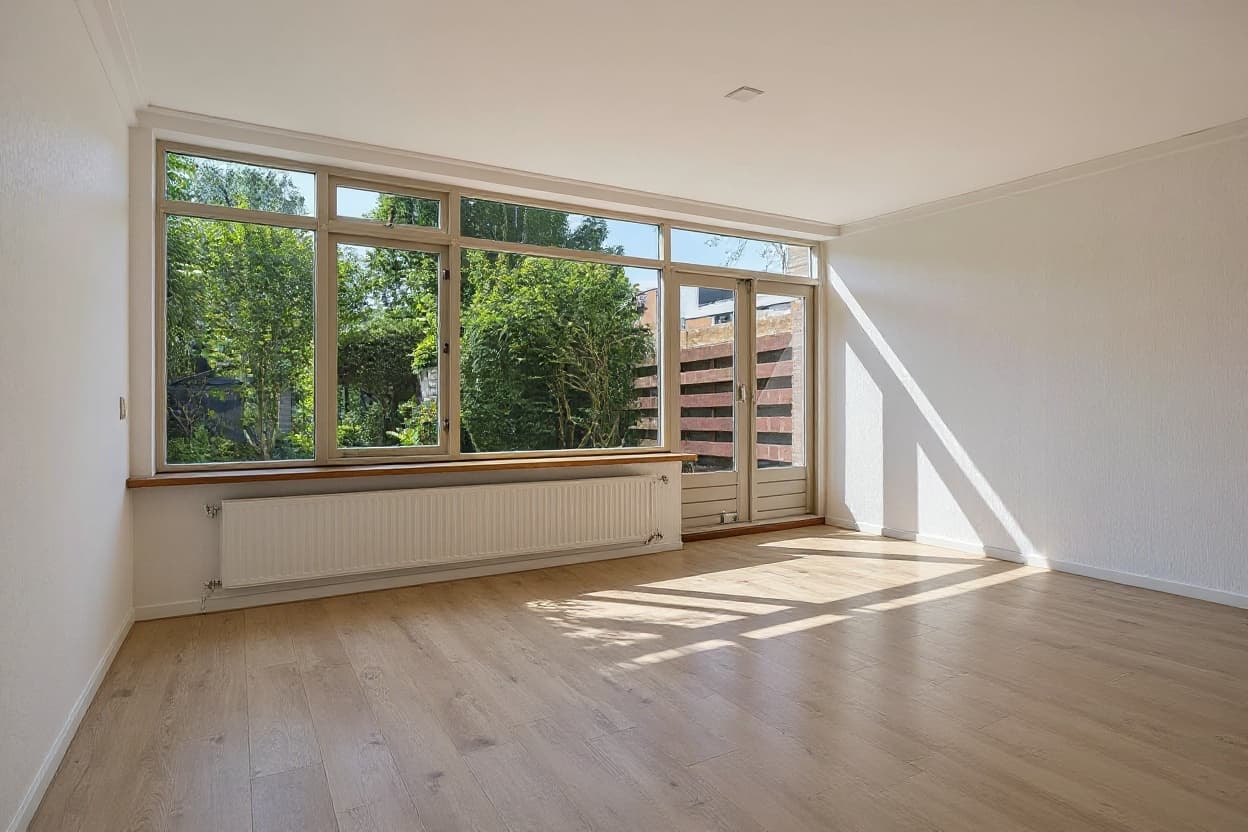 Kluswoning Vliegveldweg 55 in Rotterdam, impressie na renovatie