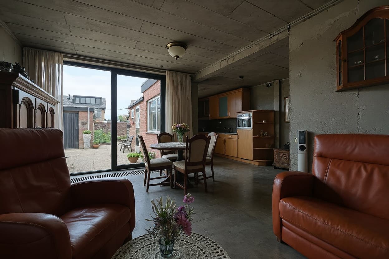 Kluswoning Karel van Gelrestraat 12 in Lobith, impressie na renovatie