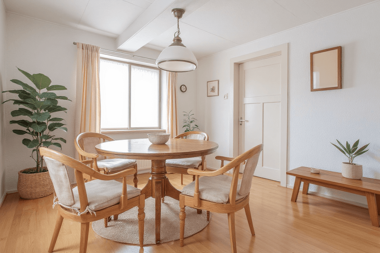 Kluswoning Burgemeester Hoebersstraat 4 in Haelen, impressie na renovatie