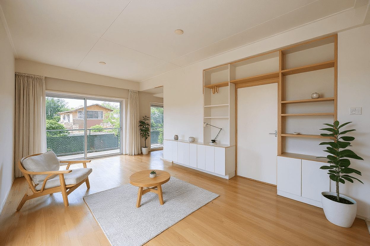 Kluswoning Bovenkerkerkade 65 in Amstelveen, impressie na renovatie