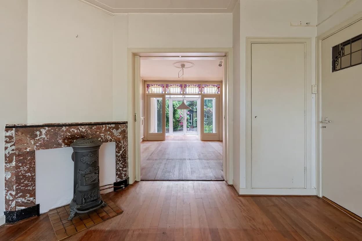 Kluswoning Zijlweg 114 in Haarlem, impressie na renovatie
