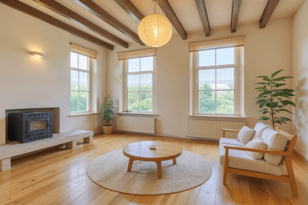 Kluswoning Brenksestraat 6 in Echteld, impressie na renovatie