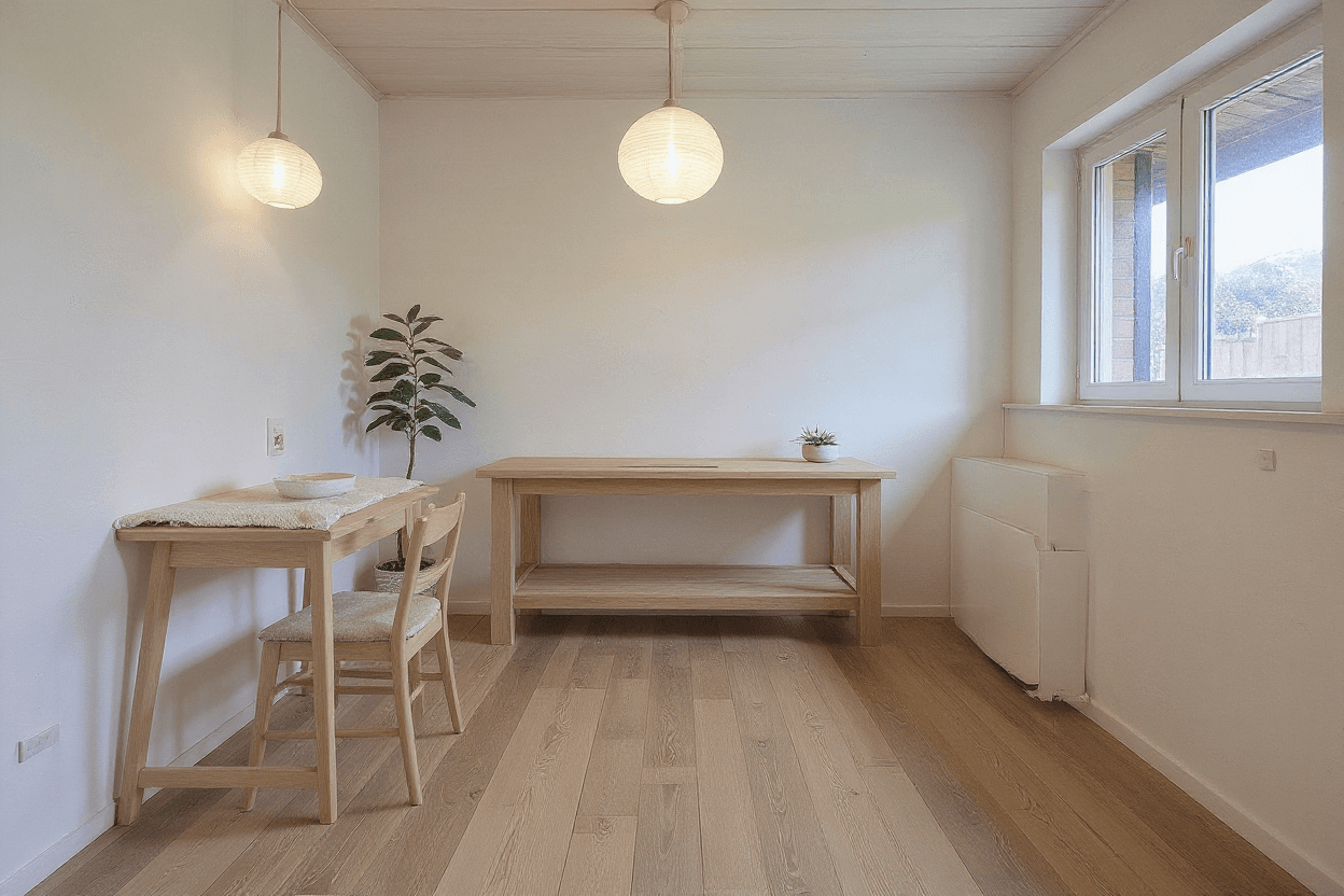 Kluswoning Westerstraat 12 in Dinteloord, impressie na renovatie