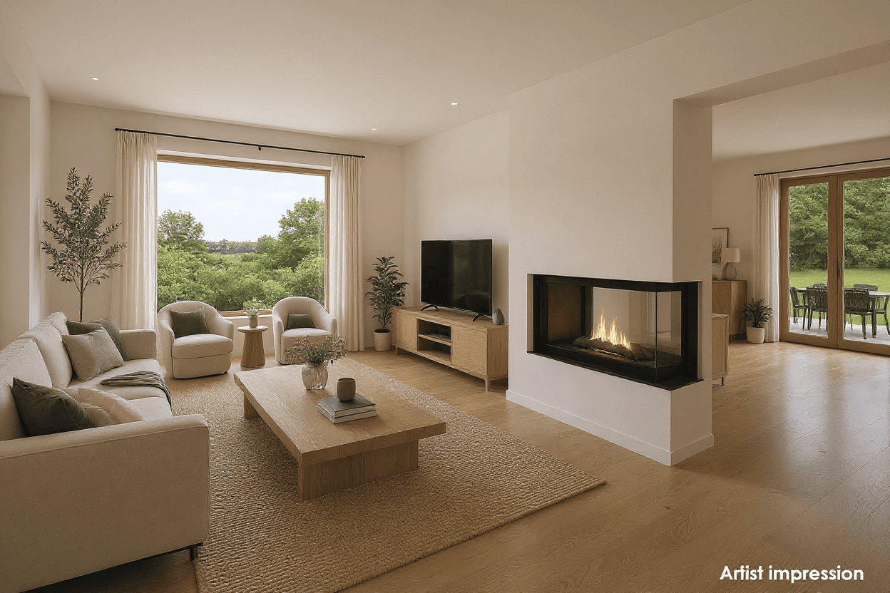 Kluswoning Petrusstraat 7 in Nieuw Namen, impressie na renovatie