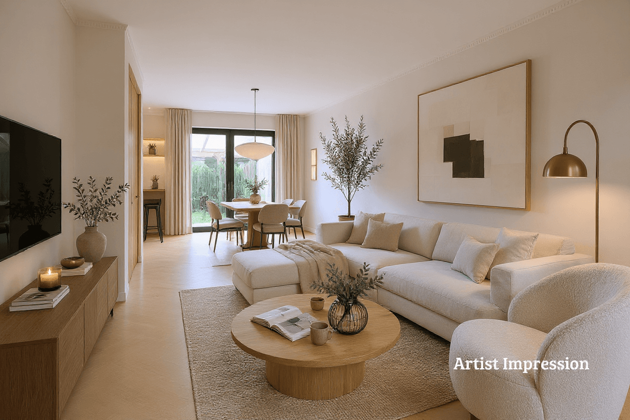 Kluswoning Jan van Arkelstraat 35 in Leerdam, impressie na renovatie
