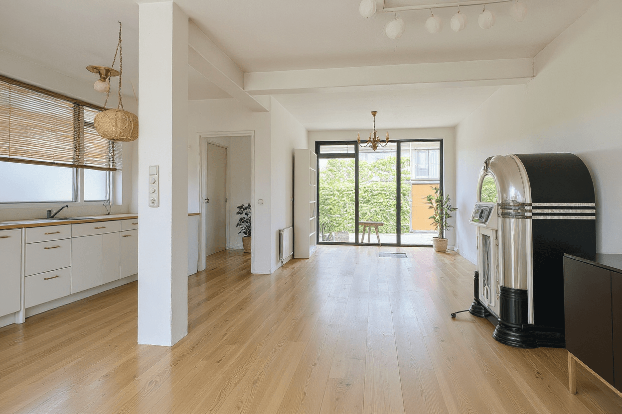 Kluswoning Dr. A. Plesmanstraat 14 in Winterswijk, impressie na renovatie
