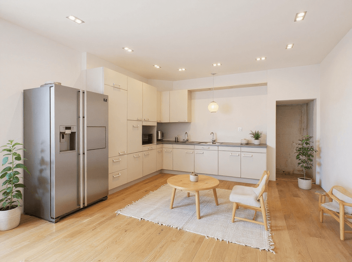 Kluswoning Langestraat 12 in Poortvliet, impressie na renovatie