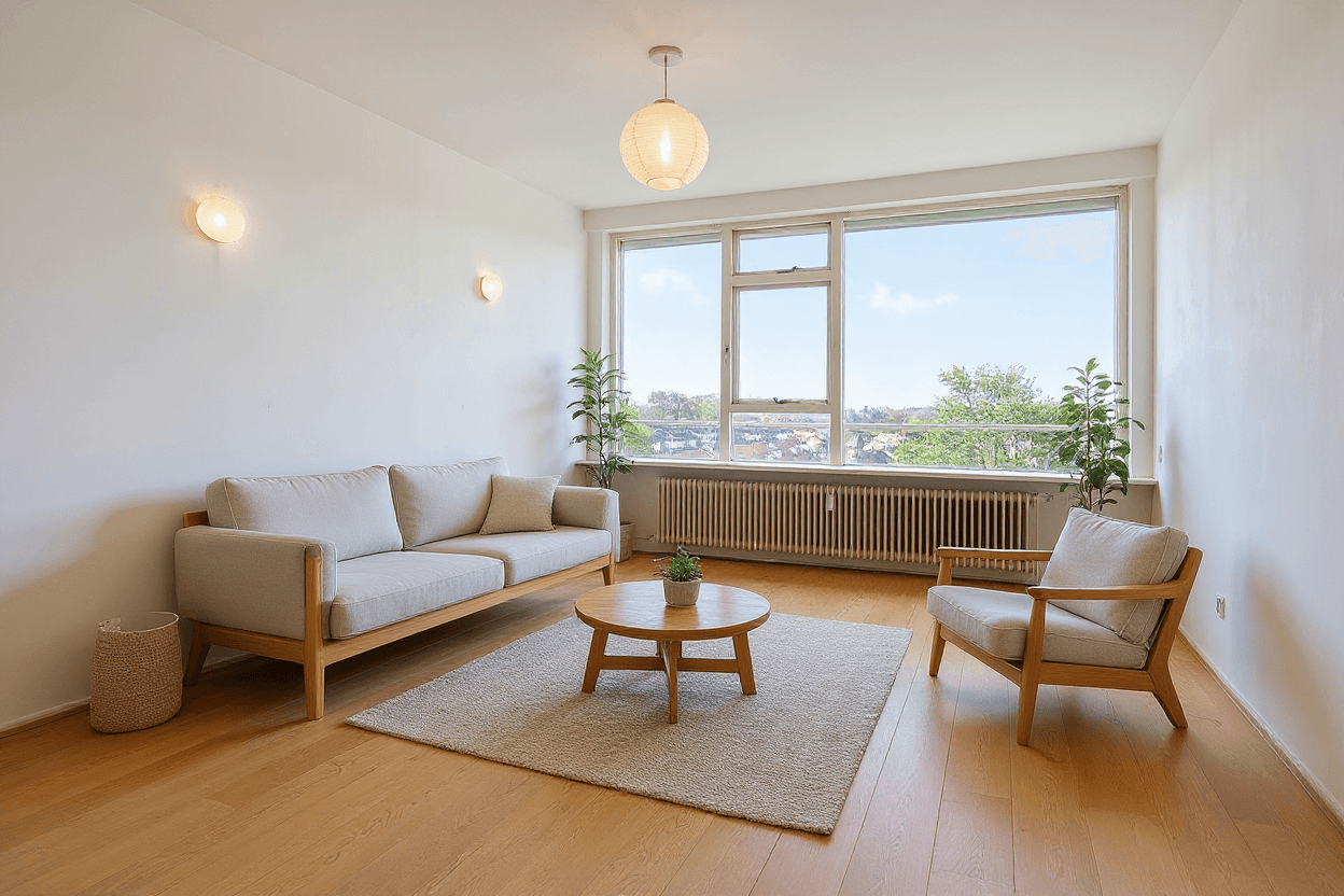 Kluswoning Vaartweg 173-C in Hilversum, impressie na renovatie