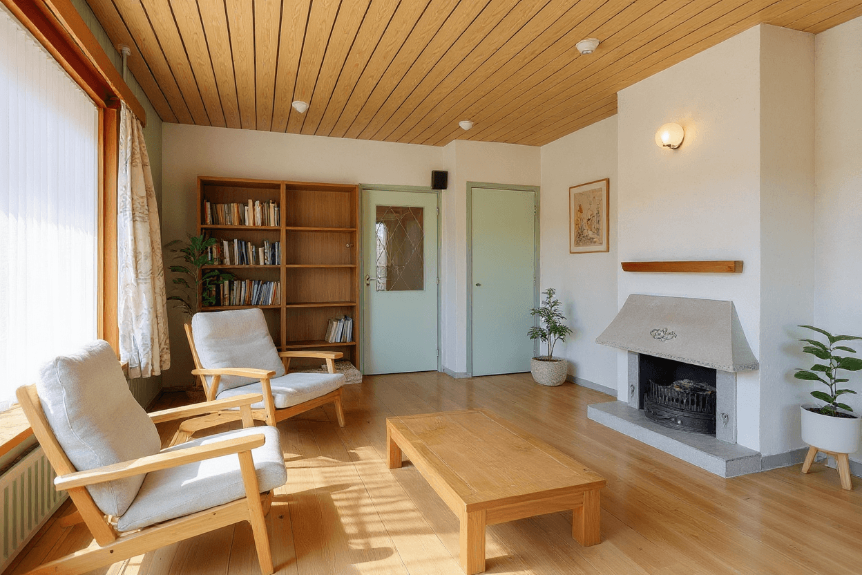 Kluswoning Hummelstraat 1 in Sas van Gent, impressie na renovatie