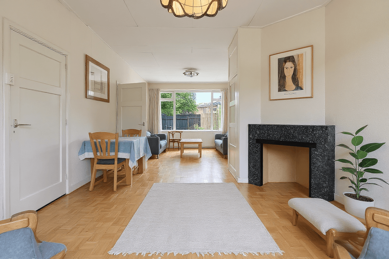 Kluswoning Dillenburgstraat 8 in Gorinchem, impressie na renovatie