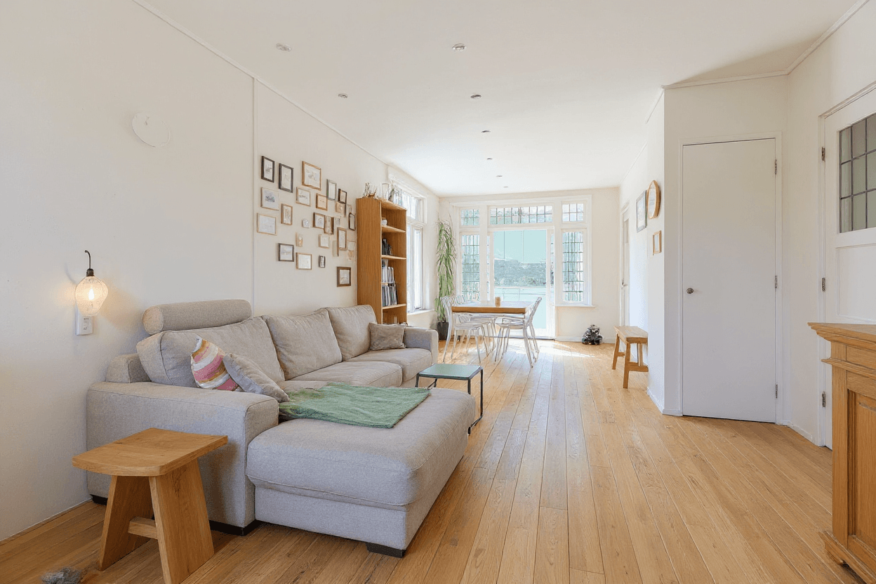 Kluswoning Terrasweg 11 in Santpoort-Noord, impressie na renovatie