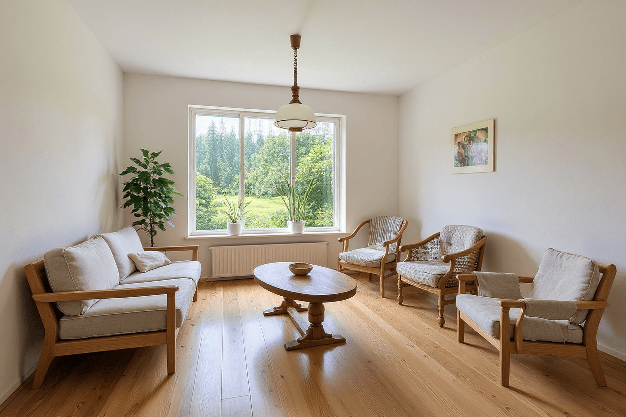 Kluswoning Holwerterdyk 8 in Ternaard, impressie na renovatie